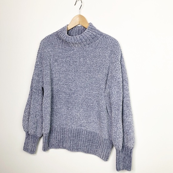 CYNTHIA Rowley blue, Chanel mock neck sweater - Picture 5 of 10
